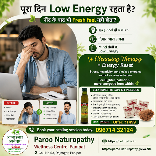 😴 क्या आप भी Low Energy, थकावट और Mind Dullness से परेशान हैं? post image