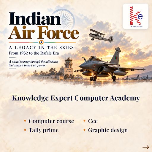Celebrating Indian Air Force Day with gratitude and respect. At Knowledge Expert Computer Academy… post image