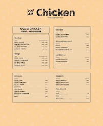 Menu OGAM Bunsik Page 1