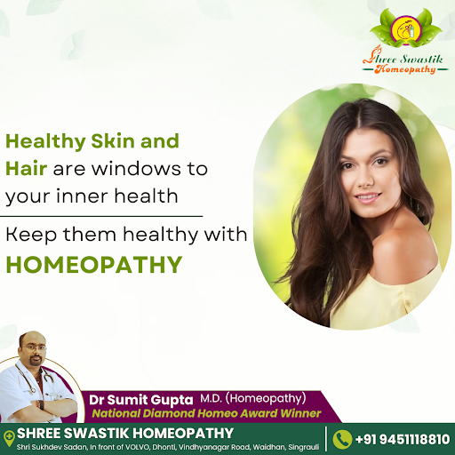 Your skin and hair reflect your inner health. Nurture them with the holistic care of Homeopathy f… post image