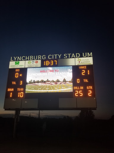 Lynchburg City Stadium Football Field - Thumbnail