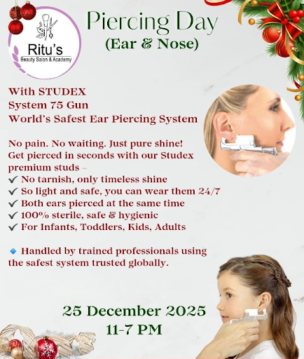✨ Piercing Day at Ritu’s Beauty Salon & Academy - Indore! post image