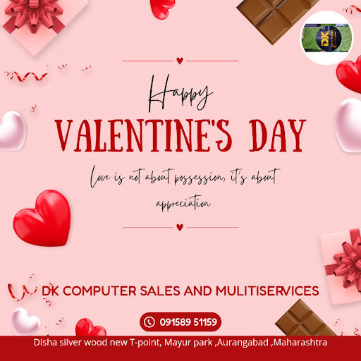 Valentine’s Day is all about love & connections! 💕 At Dk Computer Sales and Multiservices in Aura… post image