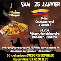 Menu Le 58 Restaurant Page 20