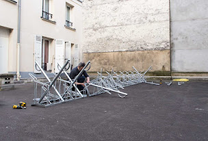 Photo n°37 de PODEAC installation rack velo Paris & Île-de-France à Paris (Range-vélos)