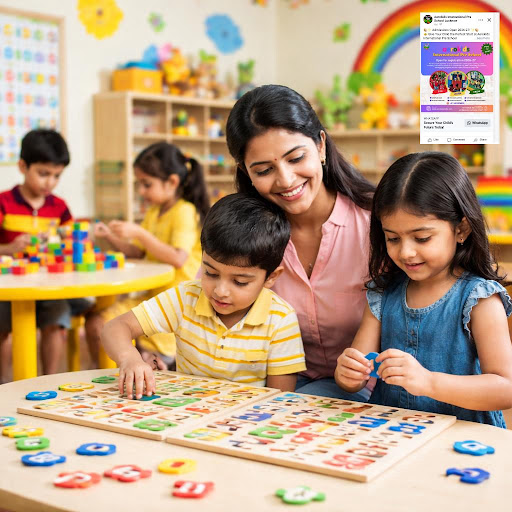 Early childhood is the most important phase of learning, and Aerokids International Preschool Luc…