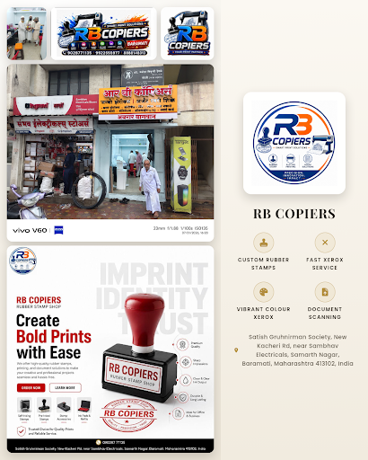 RB COPIERS offers reliable colour jumbo xerox and document scanning services. Visit us for high-q…