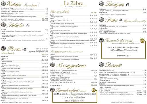 Photo 1 - Pizzeria-Restaurant Le Zèbre à Pujaudran proche Léguevin et de l'Isle Jourdain