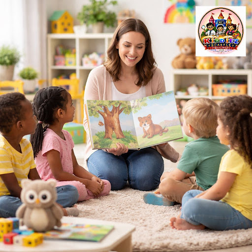 At Kiddiez Kcastle Preschool in Ghansoli, Navi Mumbai, our storytelling sessions turn everyday mo… post image