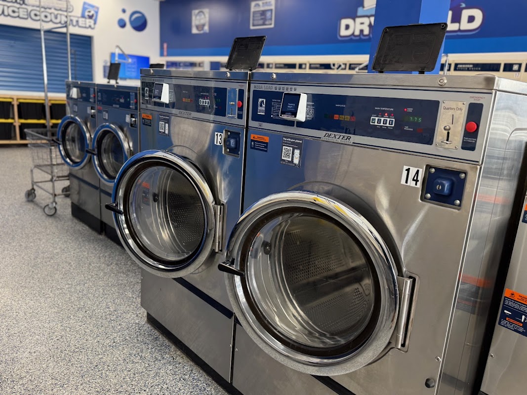 Clean laundry equipment at Results in Salem, OR