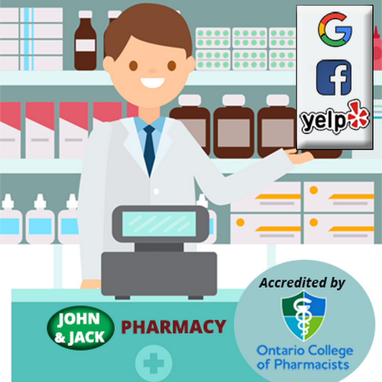 John and Jack Pharmacy Lawrence Dufferin Pharmacy Official site