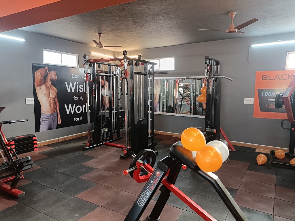 Black Bold Fitness Unisex Gym