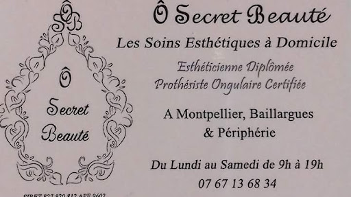 Ô Secret Beauté, Esthéticienne à Domicile