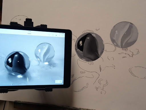 Tecnica di pittura iperrealista Trecoloriprimari