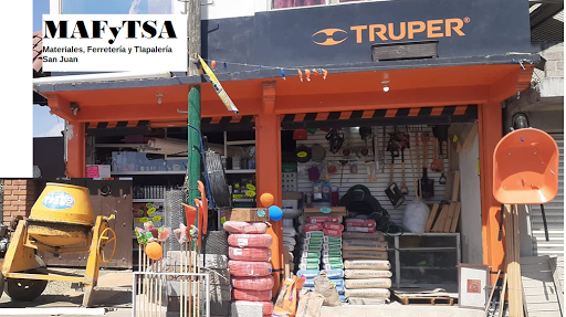 Tlapalería MAFyTSA Materiales, Ferretería y Tlapalería San Juan