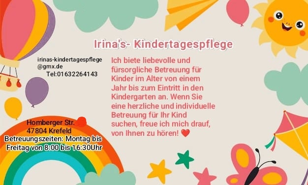 Irina's Kindertagespflege