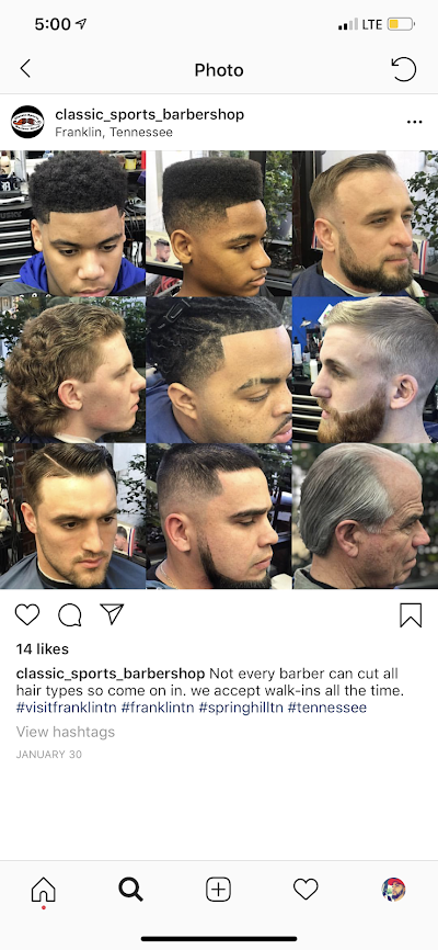 Classic Sports Barber Shop