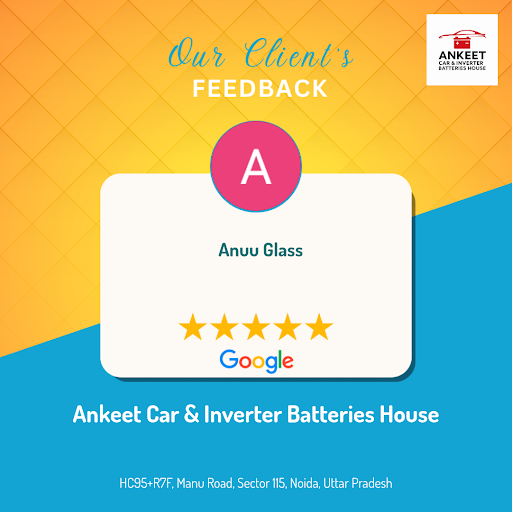 Anuu raves about their exceptional experience at Ankeet car Battery & Inverter Repair-Noida! They…