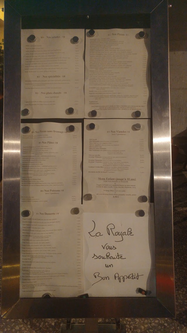 Restaurant-pizzeria La Royale