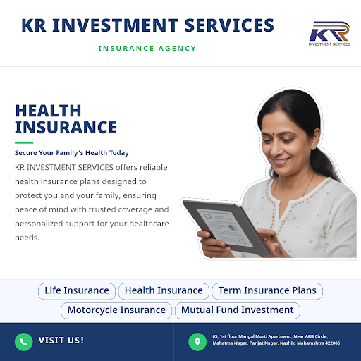 KR INVESTMENT SERVICES offers reliable health insurance plans to safeguard your well-being. Explo… post image