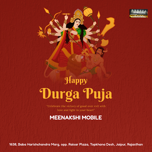 Wishing you a Happy Durga Pooja from Meenakshi Mobile in Jaipur! As you celebrate with your loved… post image