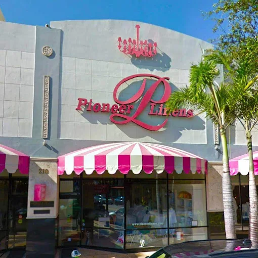 Pioneer Linens showroom