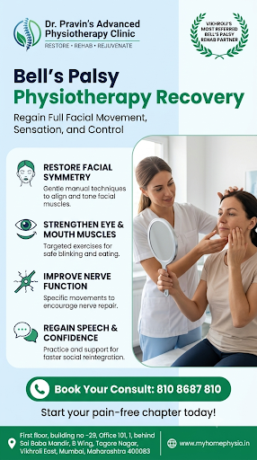 Expert Bell’s Palsy & Facial Physiotherapy in Vikhroli East |  post image