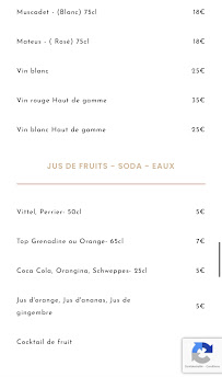 Menu Villa Bamato - Restaurant Africain Page 5