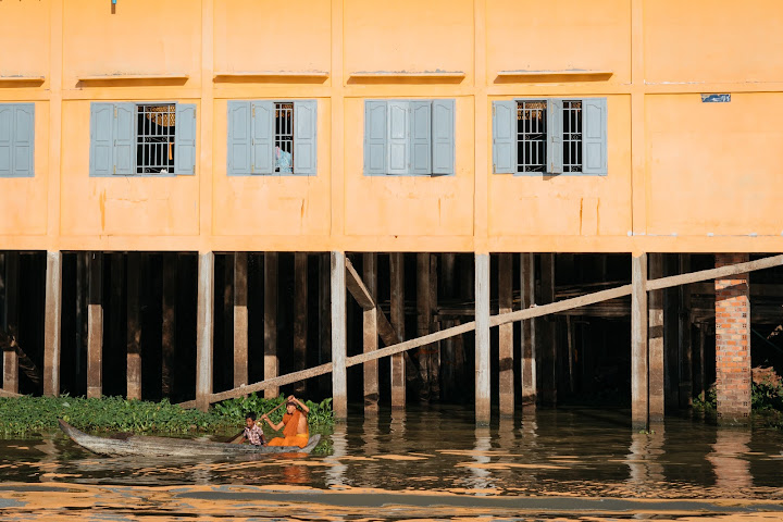 Community First: Kompong Khleang Floating Village Tours by null