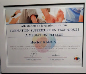 Photo n°2 de Cabinet de Réflexologie Générale EURL Hector KANGNI à Néris-les-Bains (Réflexologue)