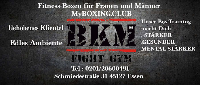 BKM Fight Gym Der Boxclub in Essen Schederhofstraße 4, 45145 Essen