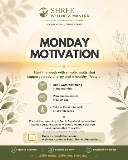 Monday Motivation 🌿 Start your week with small, sustainable habits that support better nutrition… post image