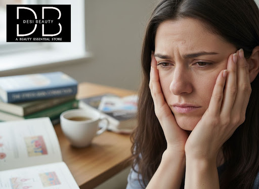 Stress doesn’t just affect your mood – it shows up on your skin and nails too. At Desi Beauty, a… post image