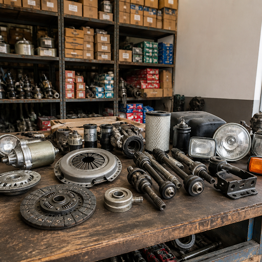 Struggling to find original Mahindra parts for your old jeep in Shivamogga? Mg old motor parts de… post image