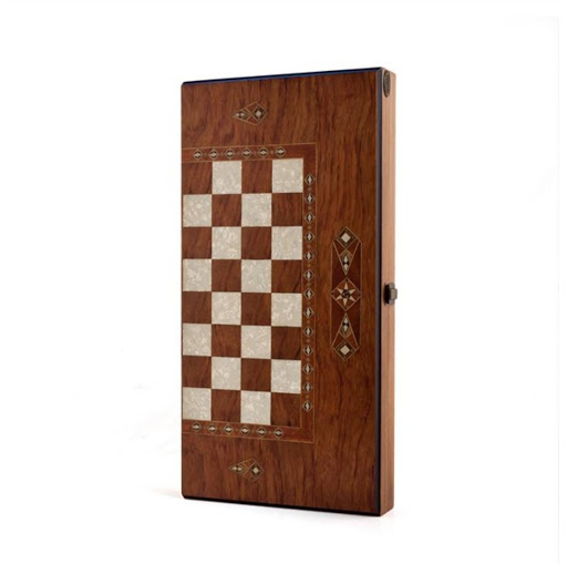 Holzbackgammon-Set - Visual
