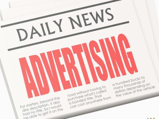NEWS paper advertising post image