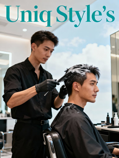 “Welcome to Uniq Style's. Step in, relax, and let our experts craft your signature look.” post image
