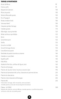 Menu La Plage Seaside Restaurant Page 7