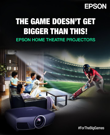 Just bring home an Epson Home Theatre Projector and make every minute of the game larger than life. post image