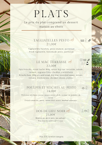 Menu Côté Terrasse Page 1