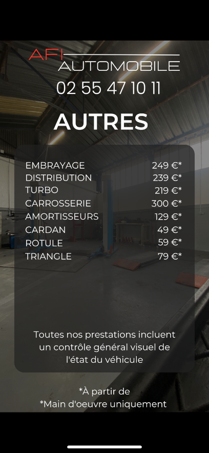 GARAGE AFI AUTOMOBILE - Petit-Couronne GARAGE PREMIER