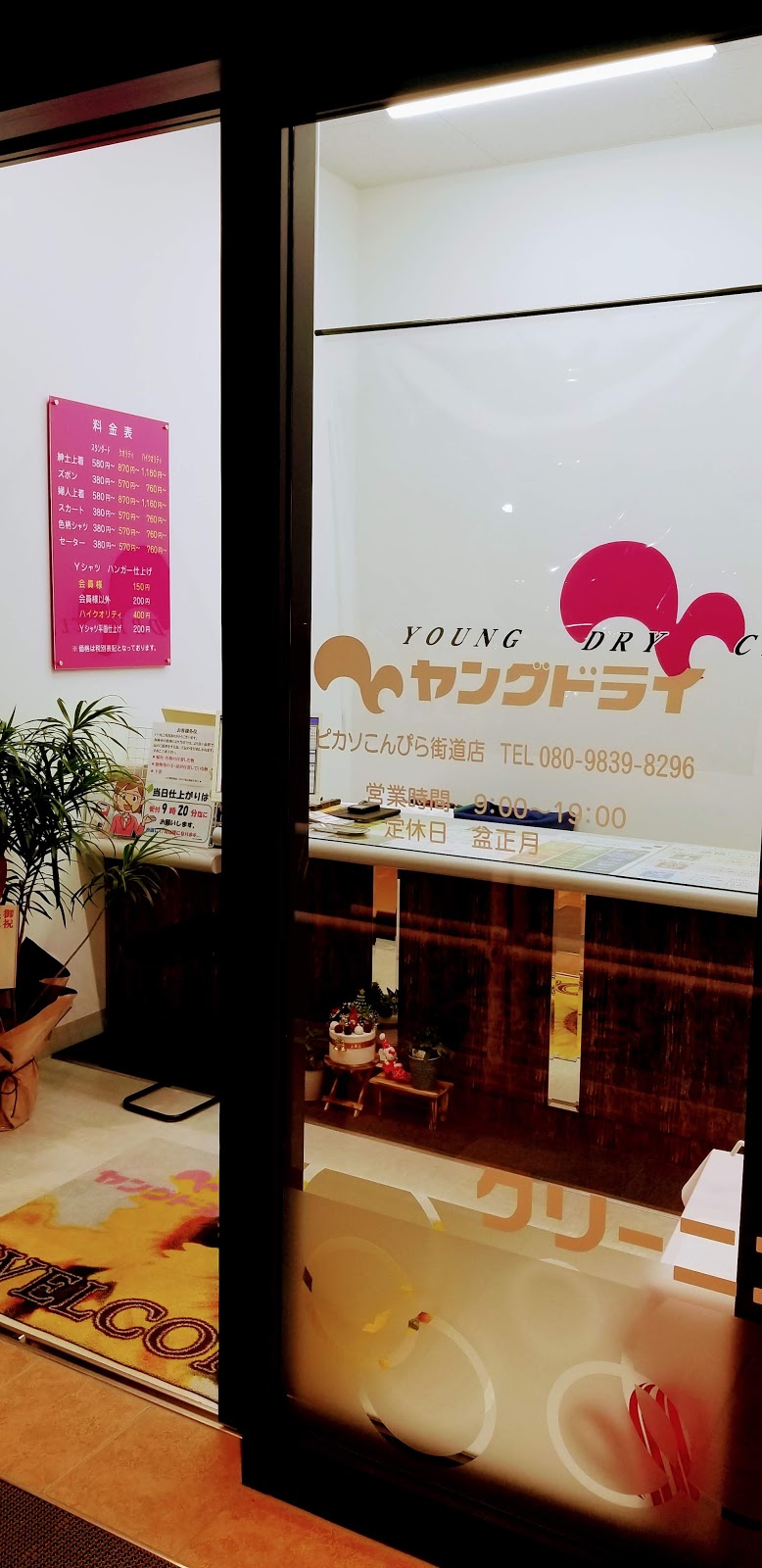 ヤングドライ ピカソこんぴら街道店