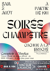 Menu DU VIN SUR LA PLANCHE Page 8