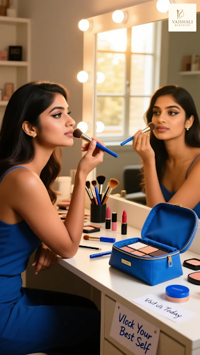 Get flawless skin with Vaishali's HD makeup in Udaipur! As a best-selling makeup artist, I've cra… post image