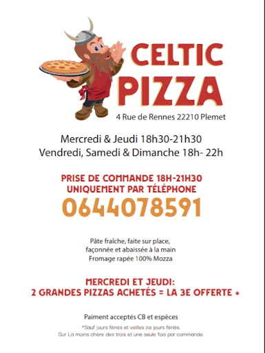 Photo 1 - Celtic burger pizza