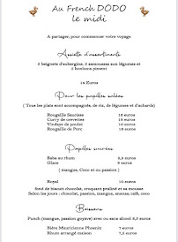 Menu le french dodo Page 2