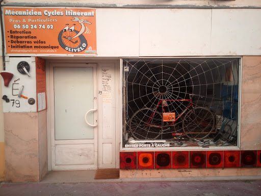 Olivélo réparateur vélos ambulant