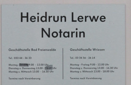 Heidrun Lerwe Notarin - Thumbnail