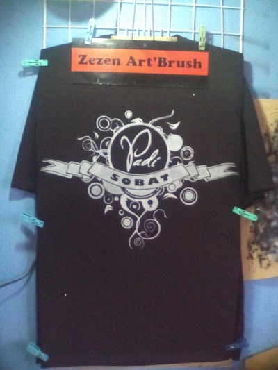 Photos of Zezen Art'Brush (Kaos Lukis Wajah Airbrush)