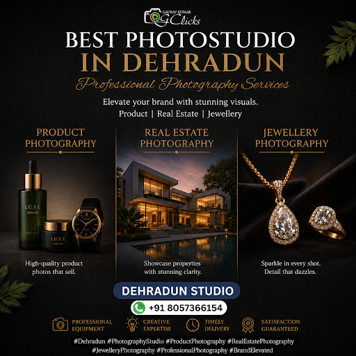 Looking for the Best Photo Studio in Dehradun? GClicks Photography offers premium photography and… post image